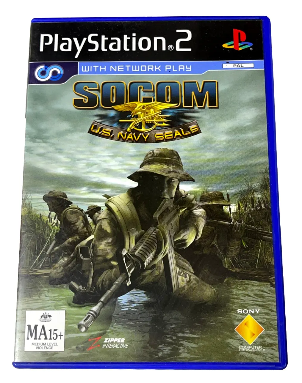 Socom Us Navy Seals Ps2 Pal *No Booklet* (Preowned) 1