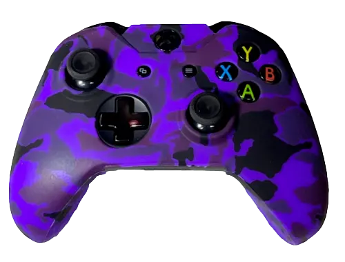 Silicone Cover For Xbox One Controller Skin - Purple Camo 1