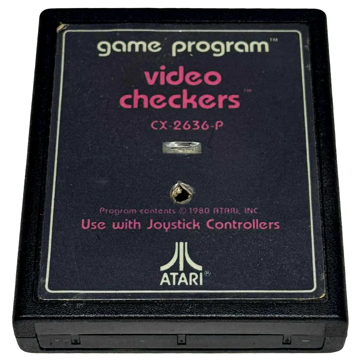 Video Checkers Atari 2600 *Cartridge Only* (Preowned) 1