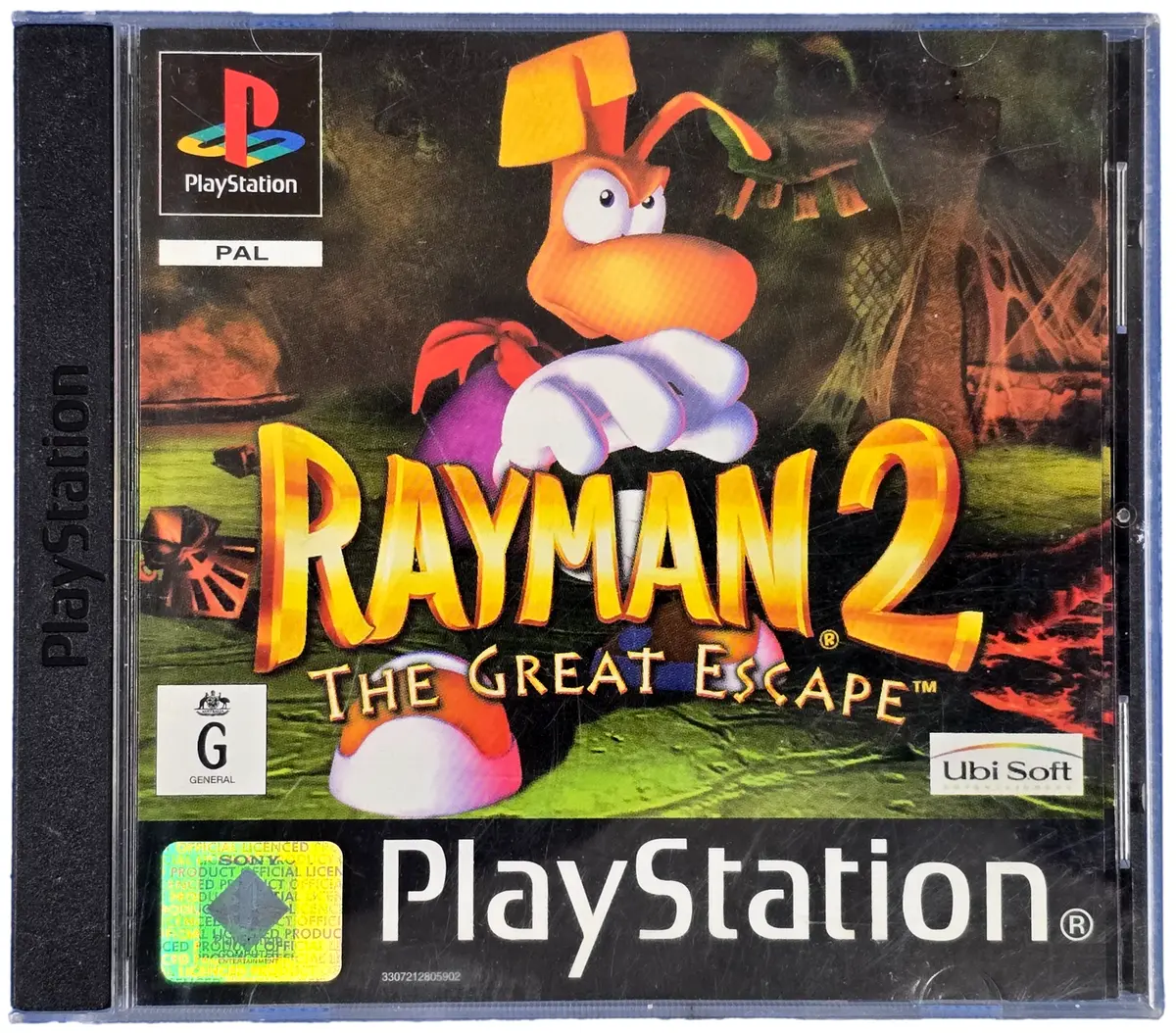Rayman 2 The Great Escape Ps1 Ps2 Ps3 Pal *Complete* Playstation #3 1