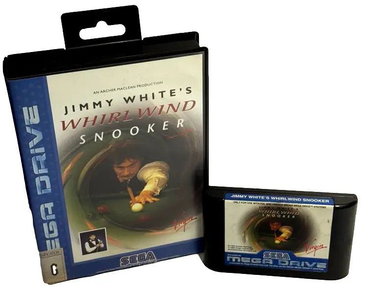 Jimmy White's Whirlwind Snooker Sega Mega Drive *No Manual* (Preowned) 1