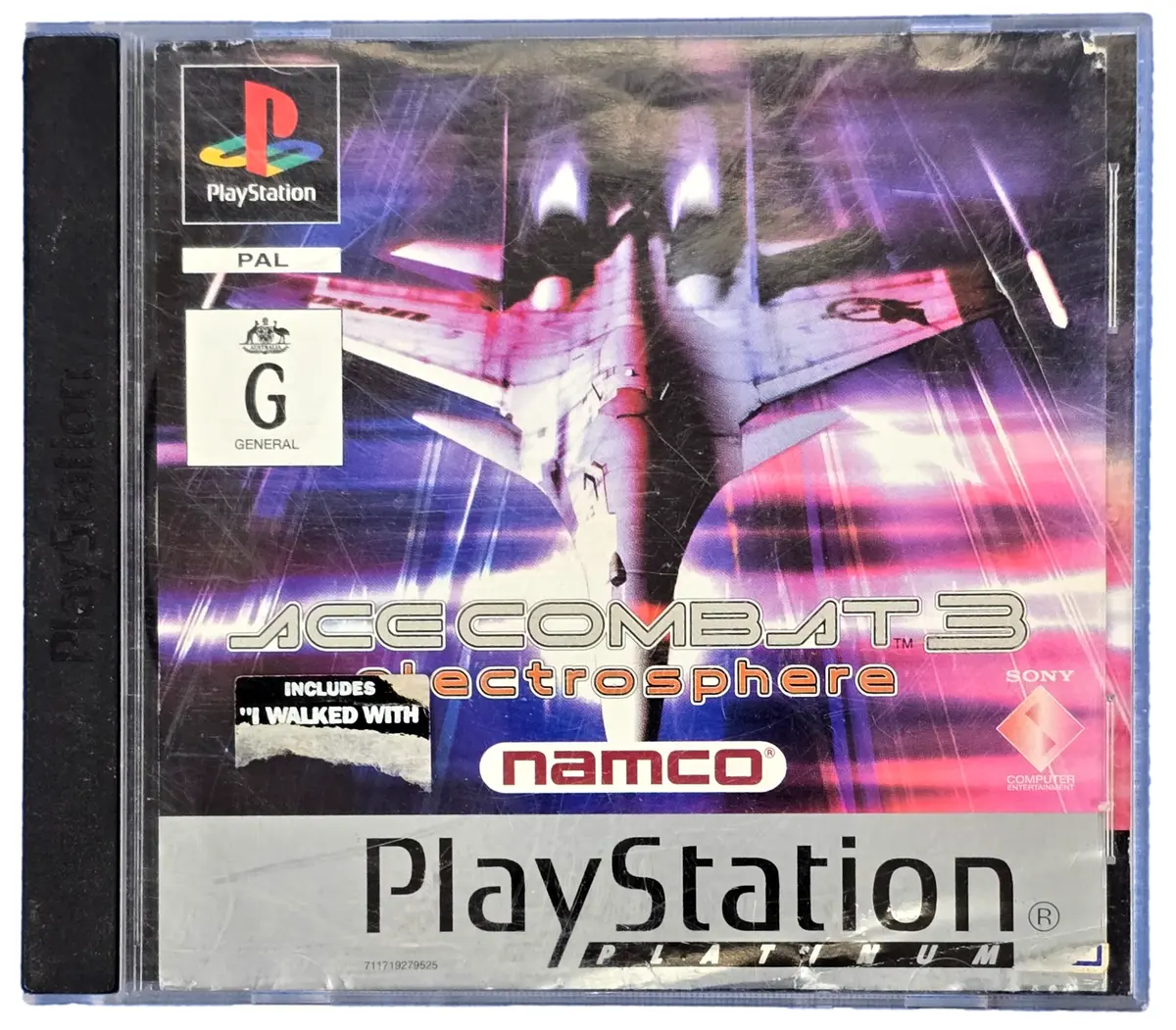Acecombat 3 Electrosphere  (Platinum) Ps1 Ps2 Ps3 Pal *Complete* (Preowned) 1