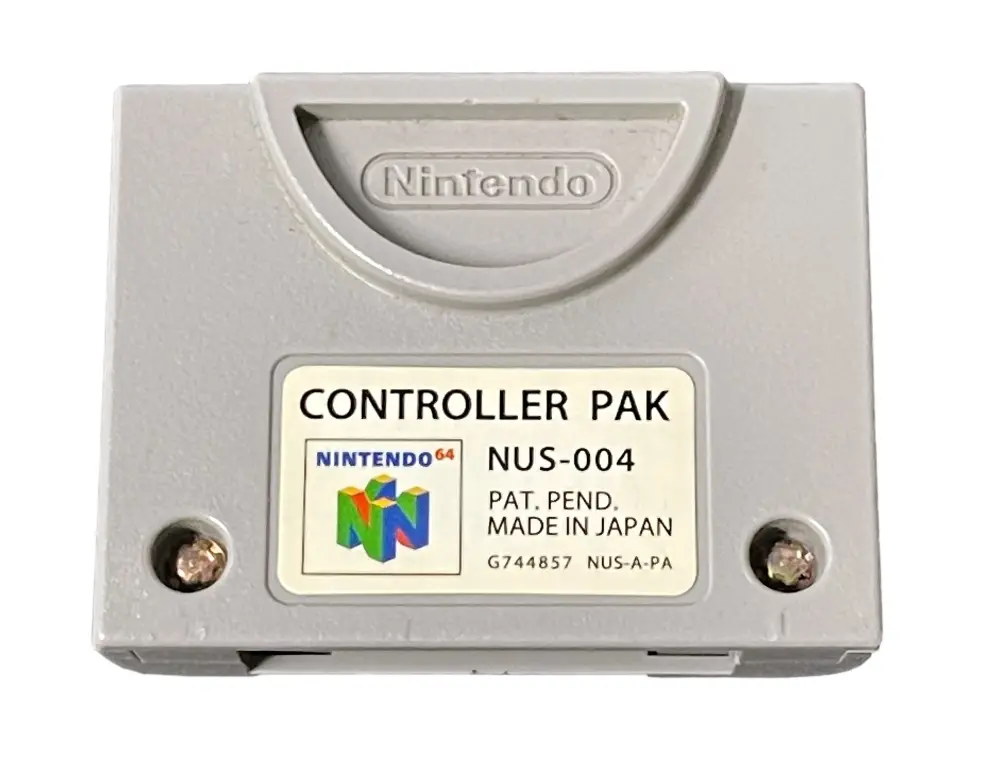 Genuine Nintendo 64 Controller Memory Pack (Preowned) 1