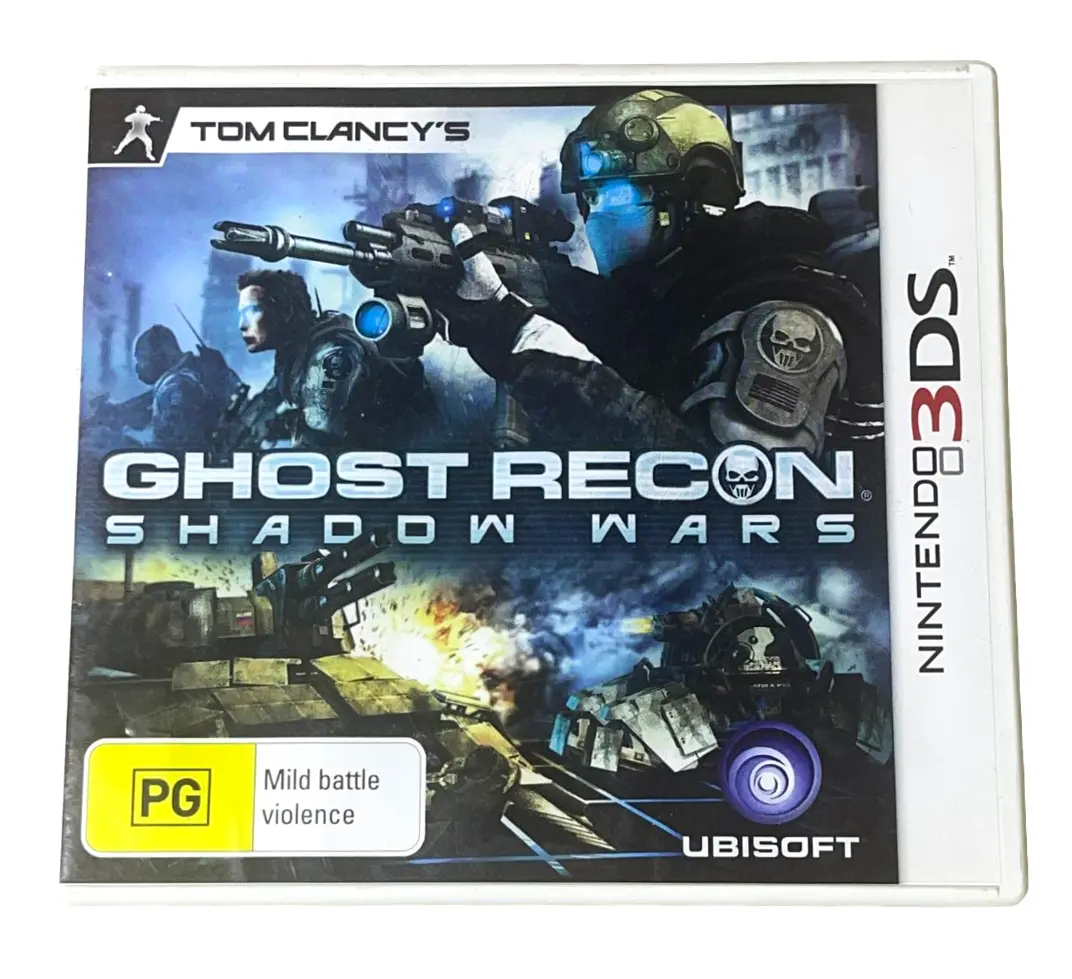 Tom Clancy's Ghost Recon Shadow Wars Nintendo 3Ds 2Ds Game (Pre-Owned) 1