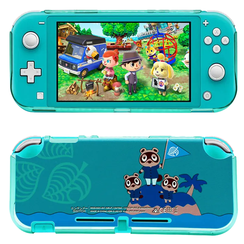 Animal Crossing Protective Hard Case For Nintendo Switch Lite - Blue Nooks 1
