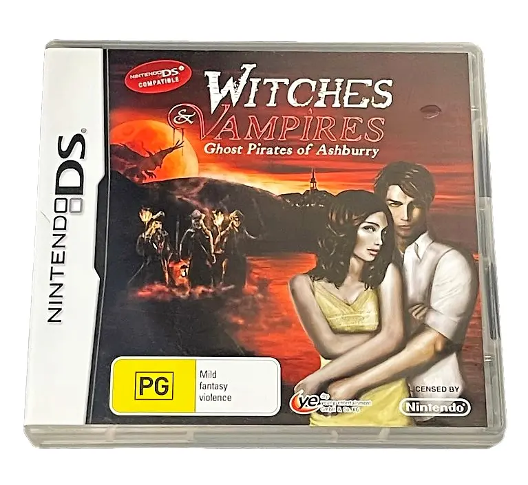 Witches & Vampires Ghost Pirates Of Ashbury Ds 2Ds 3Ds Game *Complete* (Preowned) 1
