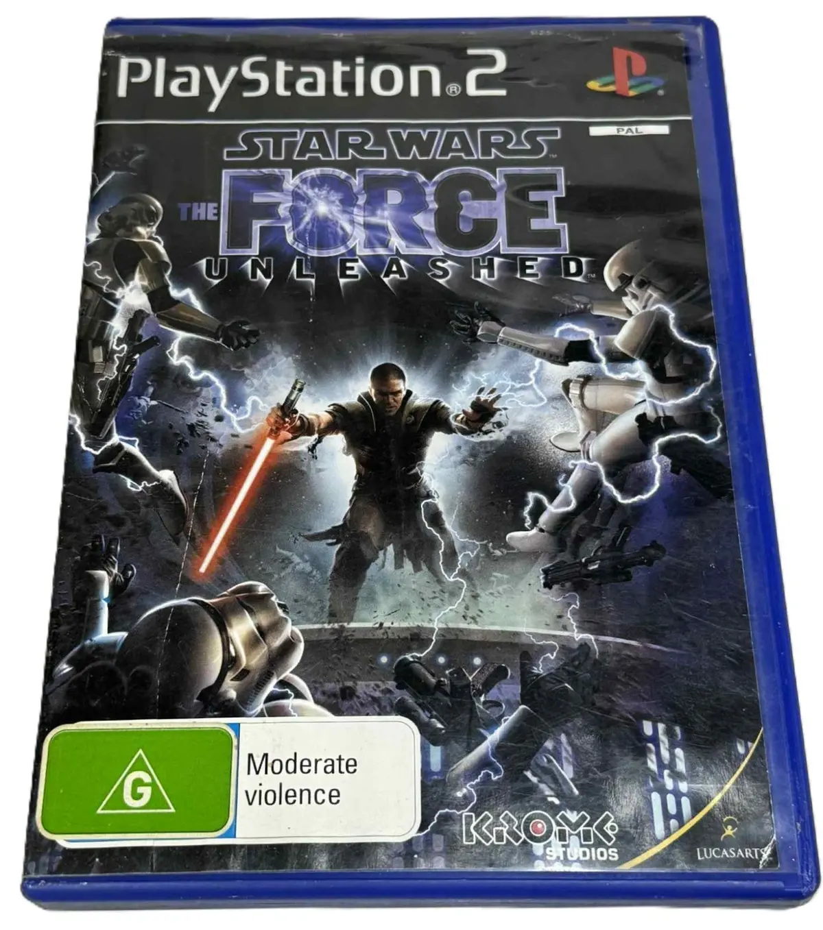 Star Wars The Force Unleashed Ps2 Pal *No Manual* (Pre-Owned) 1