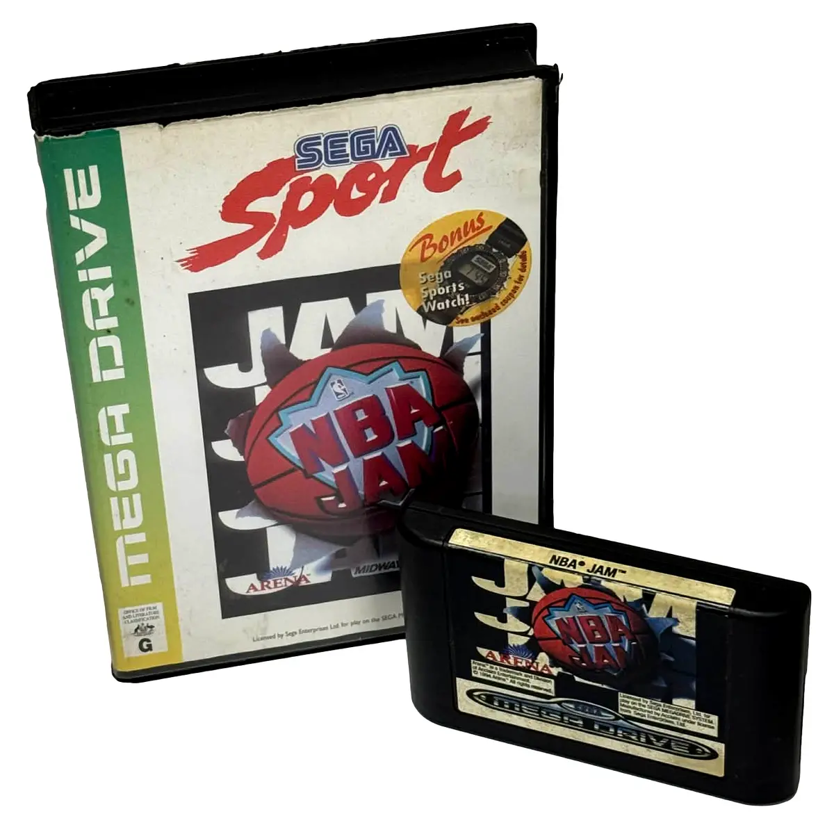 Nba Jam Sega Mega Drive *No Manual* Sega Sports (Preowned) 1