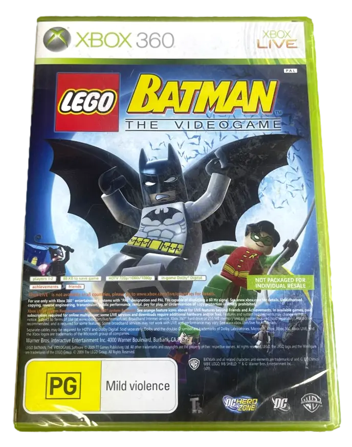 Lego Batman / Pure Xbox 360 Pal Double Pack (Pre-Owned) 1