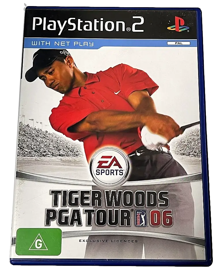 Tiger Woods Pga Tour 06 Ps2 Pal *No Manual* (Preowned) 1