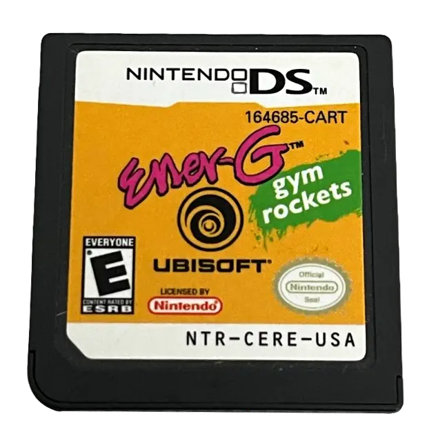 Ener-G Gym Rockets Nintendo Ds 2Ds 3Ds Game *Cartridge Only* (Preowned) 1