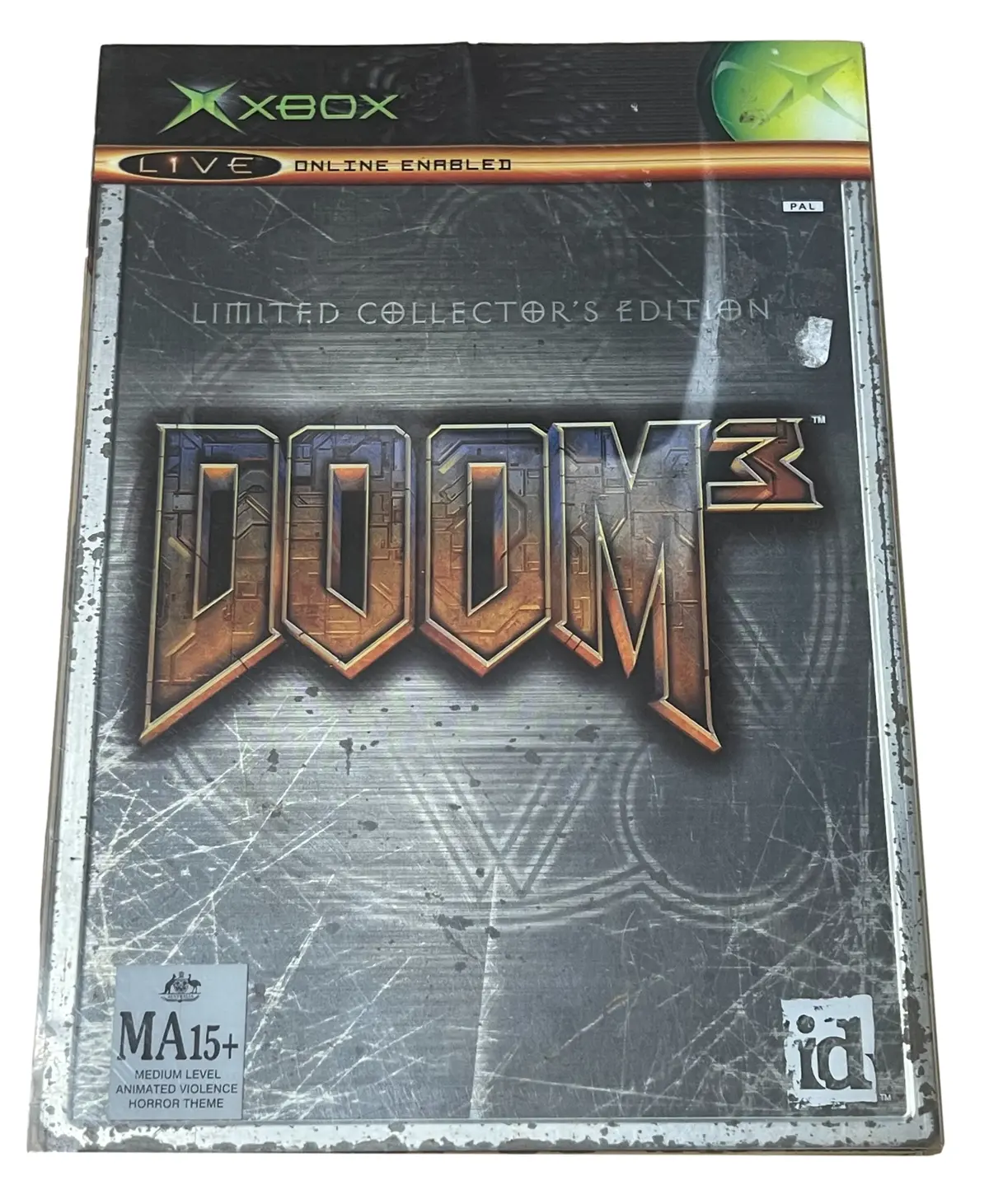 Doom 3 Xbox Original Pal *Complete* Collector's Edition Steelbook (Pre-Owned) 1