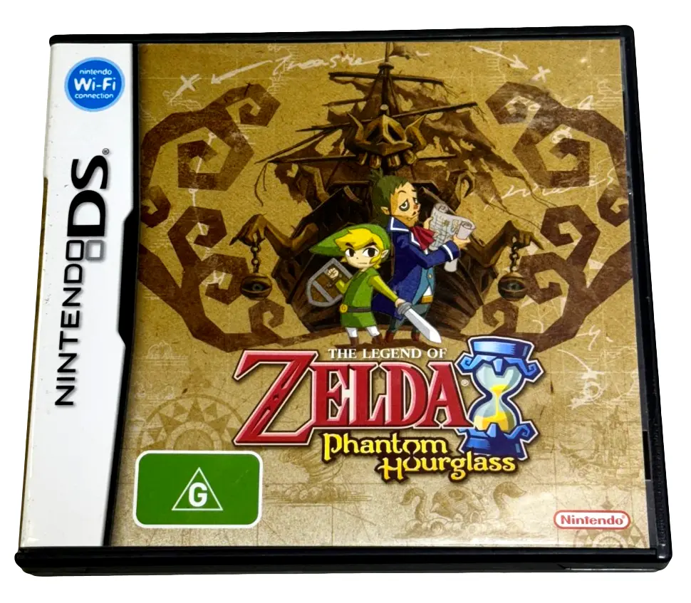 The Legend Of Zelda Phantom Hourglass Nintendo Ds 3Ds Game *Complete* (Preowned) 1