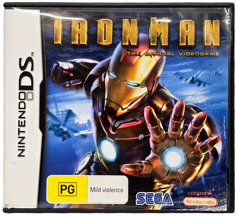 Iron Man The Official Video Game Nintendo Ds 2Ds 3Ds *Complete* (Preowned) 1