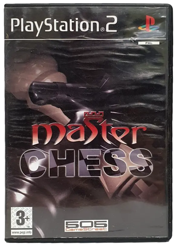 Master Chess Ps2 Pal *Complete* Playstation 2 Water Damaged Cover (Preowned) 1