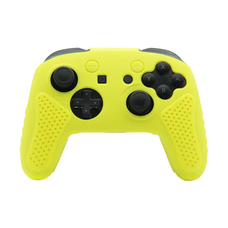 Silicone Cover For Nintendo Switch Pro Controller Ultra Grip - Yellow 1