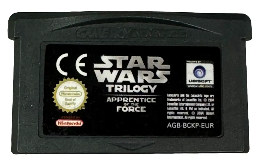 Star Wars Trilogy Apprentice Of The Force Nintendo Gba *Cartridge Only* (Preowned) 1