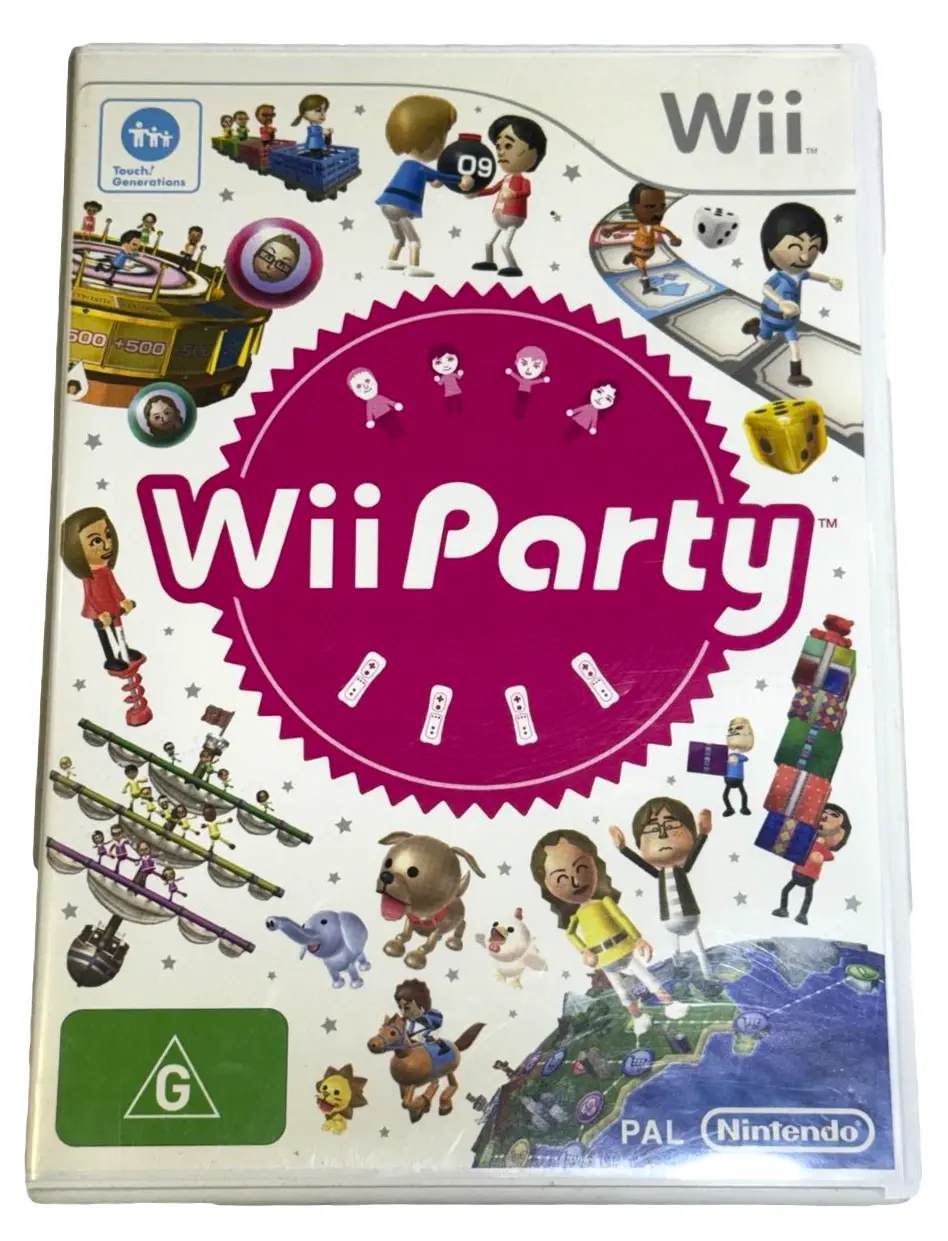 Wii Party Nintendo Wii Pal *Complete* (Preowned) 1