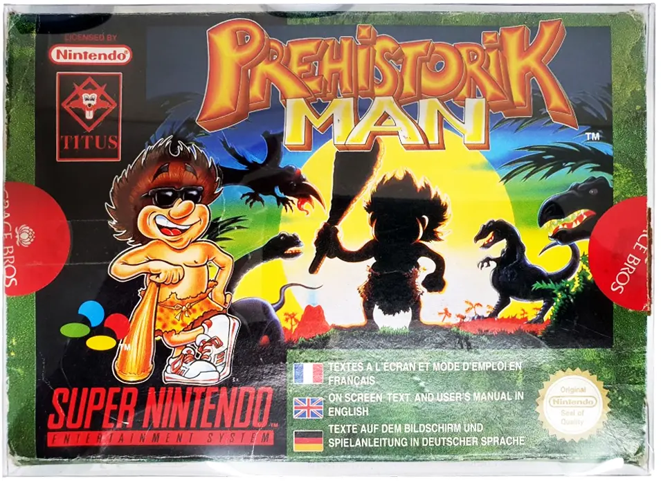 Prehistorik Man Super Nintendo Snes Boxed *Complete* Pal (Preowned) 1