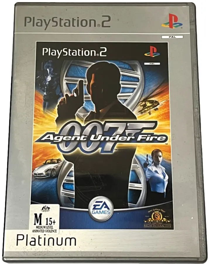 007 Agent Under Fire Ps2 (Platinum) Pal *Complete* (Preowned) 1