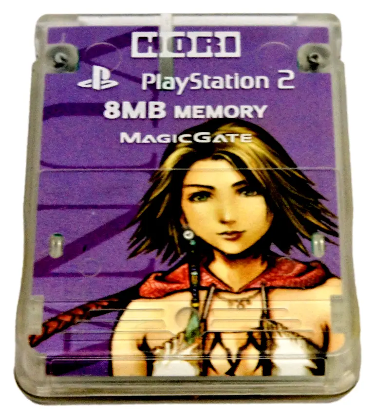 Hori Magic Gate Ps2 Memory Card Final Fantasy X-2 Yuna 8Mb (Preowned) 1