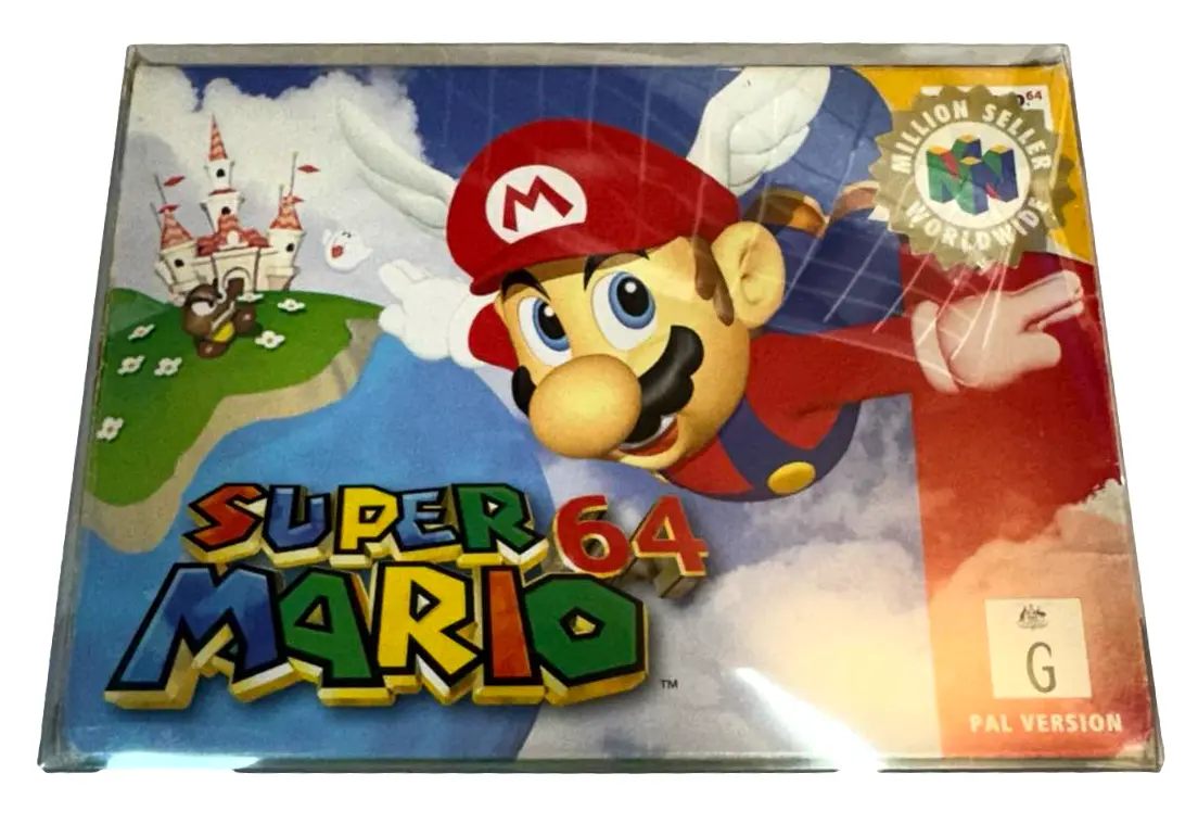 Super Mario 64 Nintendo 64 N64 Boxed Pal *Complete* (Preowned) 1