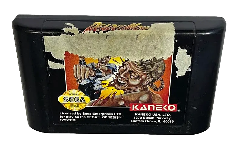 Deadly Moves Sega Mega Drive *Cartridge Only* (Preowned) 1