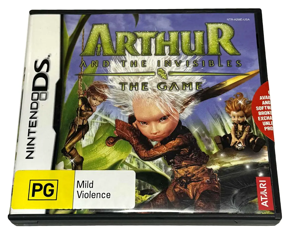 Arthur And The Invisbles Nintendo Ds 2Ds 3Ds Game *Shop Sealed* 1