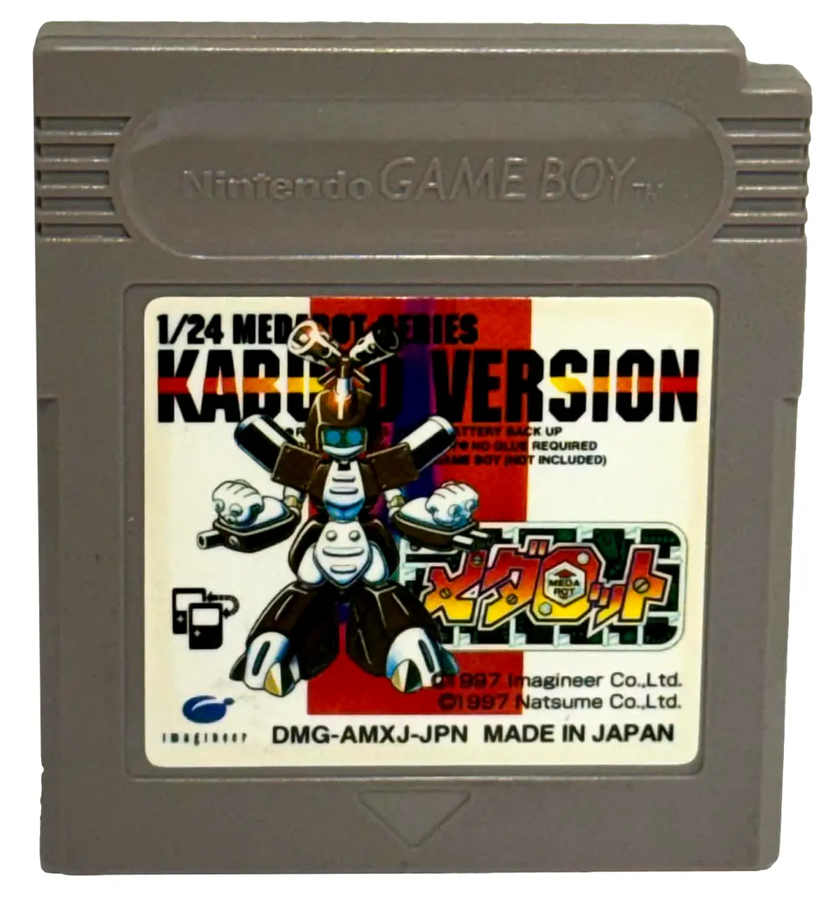1/24 Medarot : Kabuto Version Nintendo Gameboy Color Cart *New Save Battery (Preowned) 1
