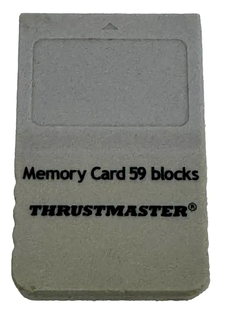 Thrustmaster Grey Memory Card For Nintendo Gamecube 59 Blocks #2 (Preowned) 1