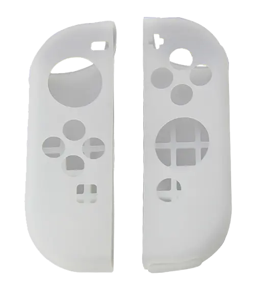 Silicone Cover For Switch Joy Con Controller Skin Case Translucent White 1