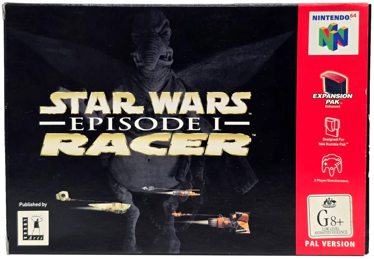 Star Wars Racer Episode 1 Nintendo 64 N64 Boxed Pal *Complete* #4 (Preowned) 2