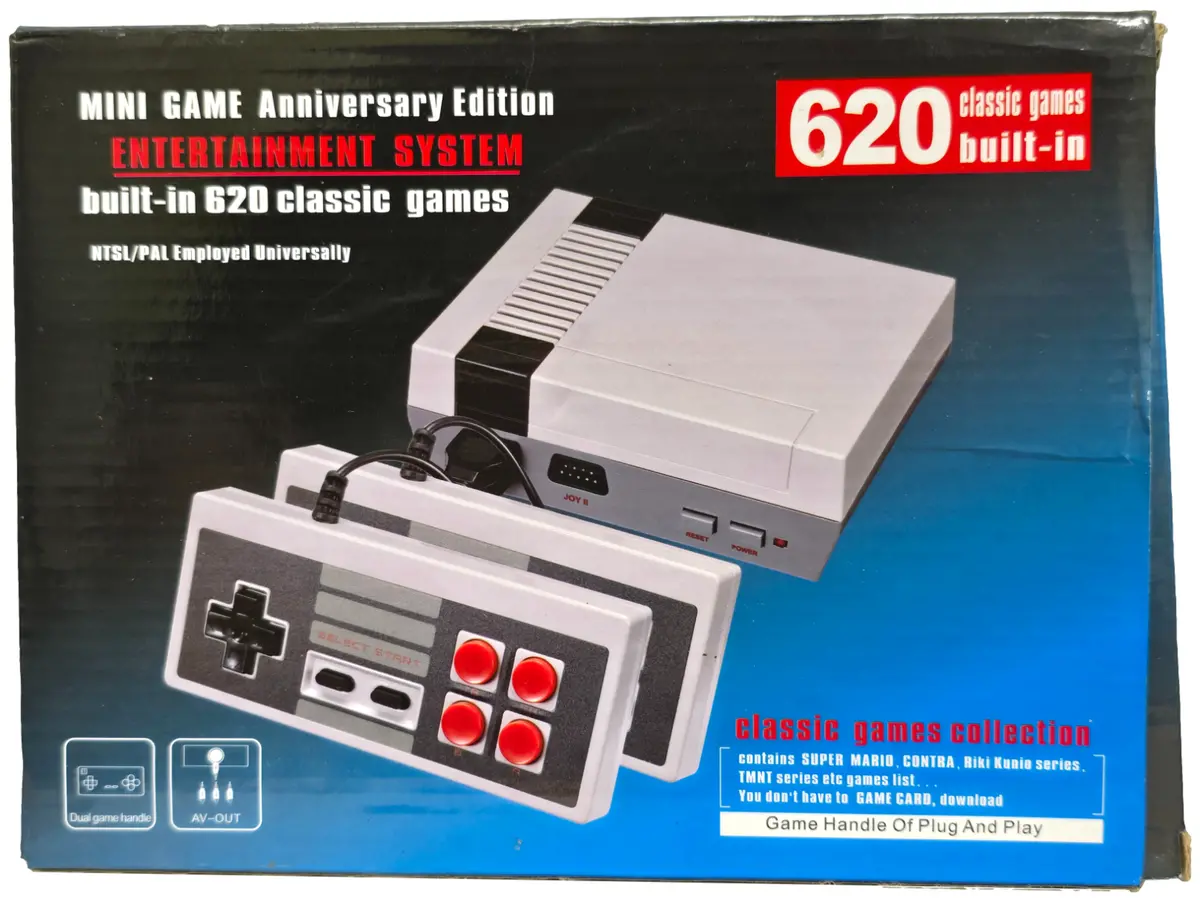 Nes Anniversary Edition Mini Console 620 Games Built-In! New In Box 1