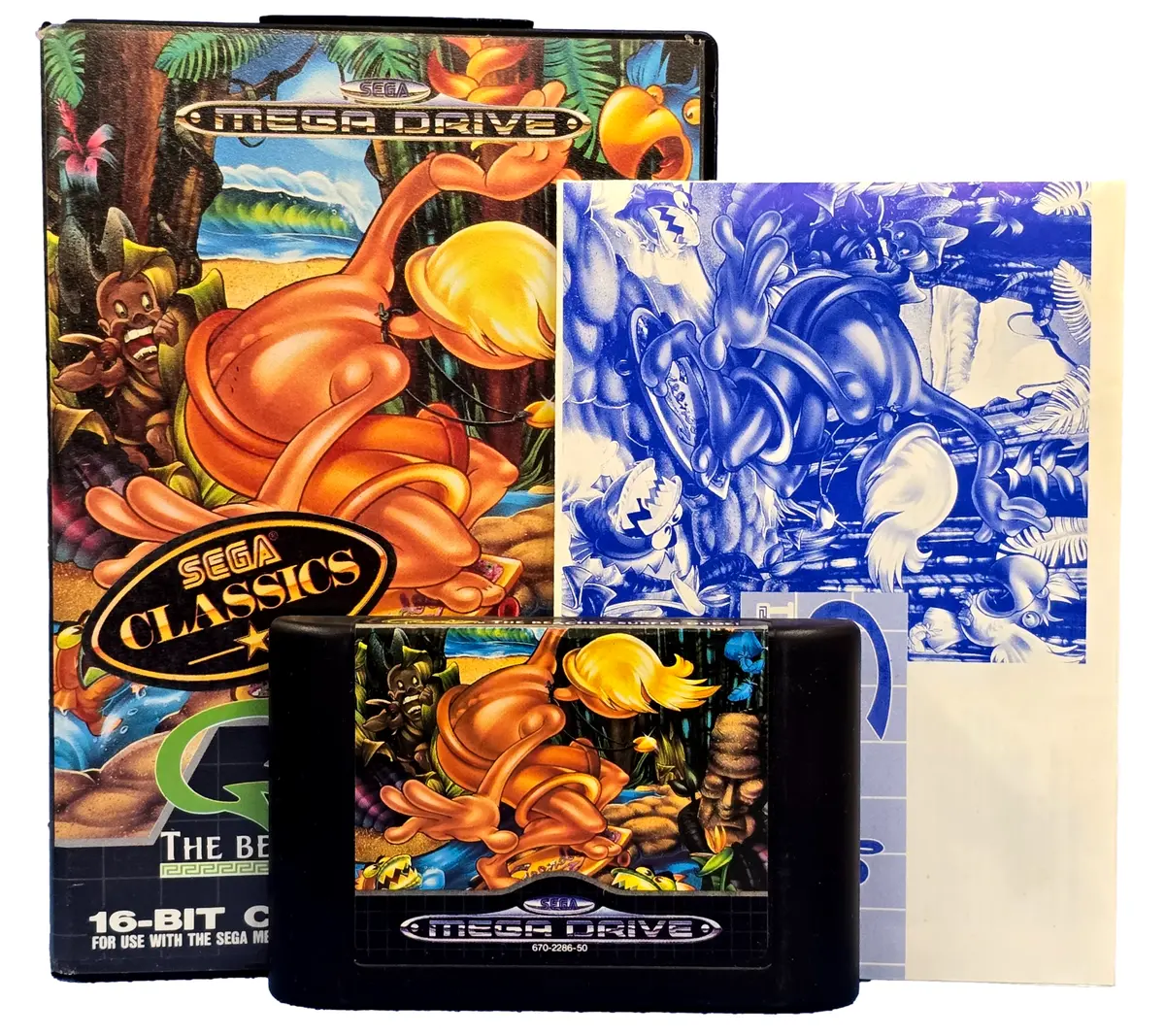 Greendog The Beach Surfer Dude Sega Mega Drive *Complete* #3 1