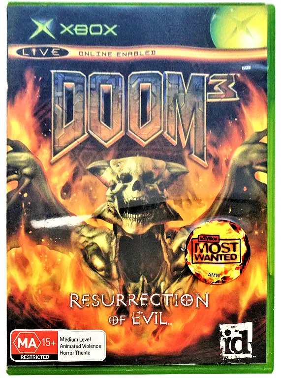 Doom 3 Resurrection Of Evil Xbox Pal *Complete* (Preowned) 1