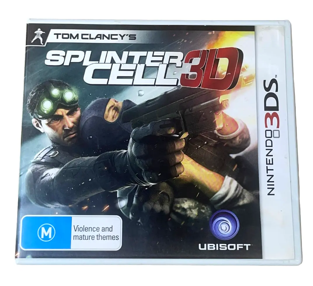 Tom Clancy's Splinter Cell 3D Nintendo 3Ds 2Ds Game (Preowned) 1
