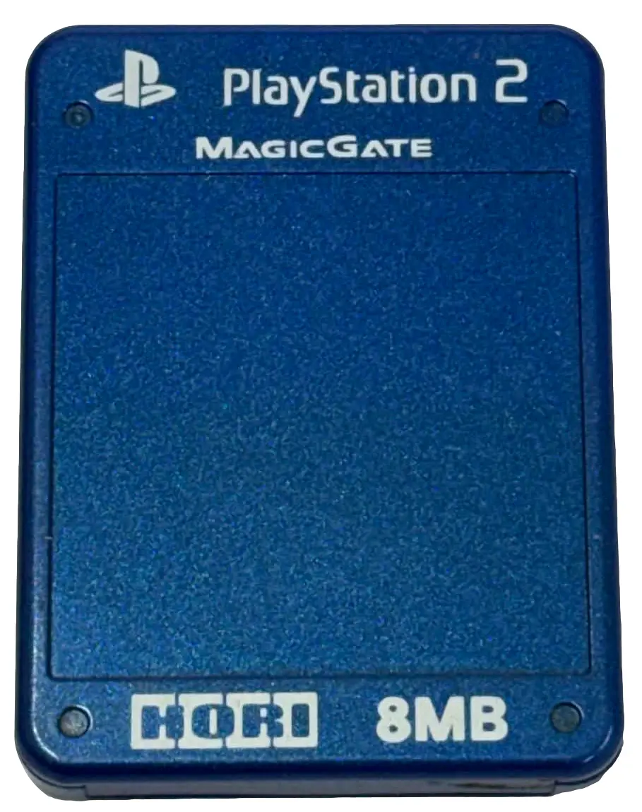 Black Hori Magic Gate Ps2 Memory Card Playstation 2 8Mb (Preowned) 1