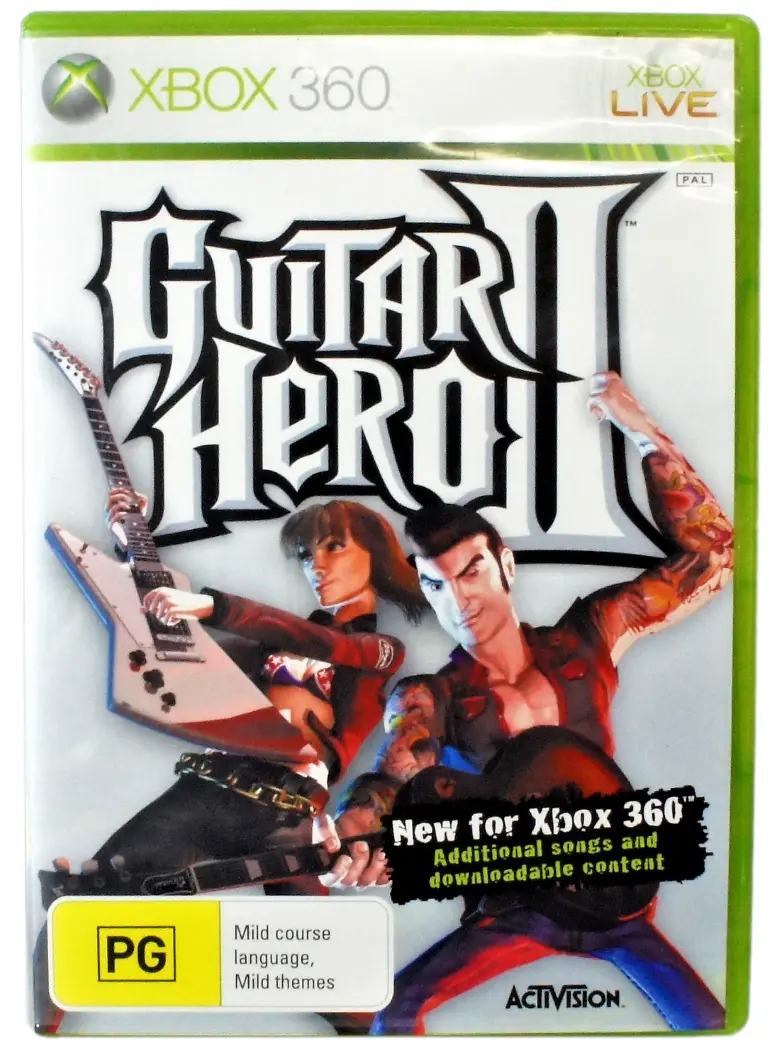 Guitar Hero Ii Xbox 360 Pal (Pre -Owned) 1