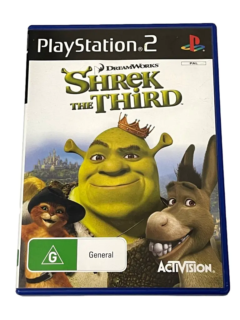 Shrek The Third Ps2 Pal *Complete* (Preowned) 1