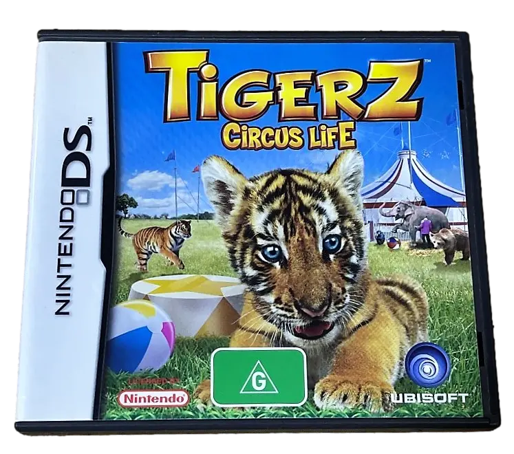 Tigerz Circus Life Nintendo Ds 3Ds *No Manual* (Pre-Owned) 1