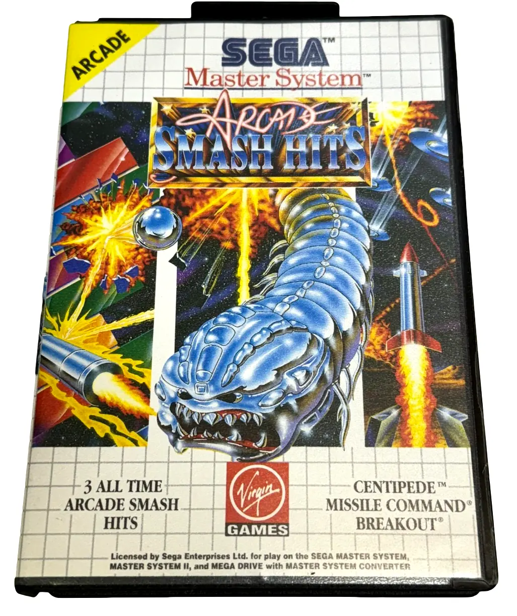 Arcade Smash Hits Sega Master System *Complete* #1 (Preowned) 1