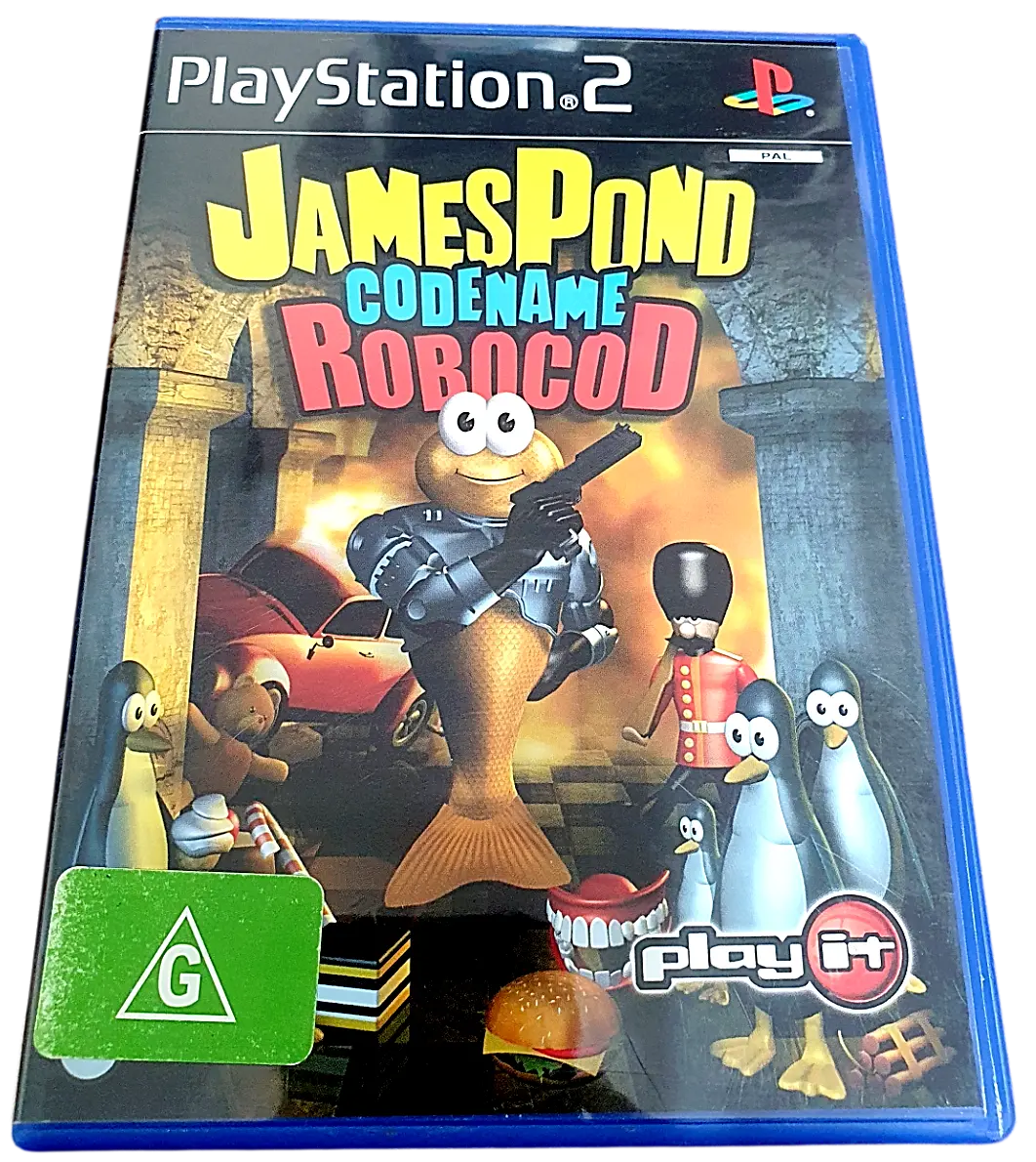 James Pond Codename Robocod Ps2 Pal *Complete* (Preowned) 1