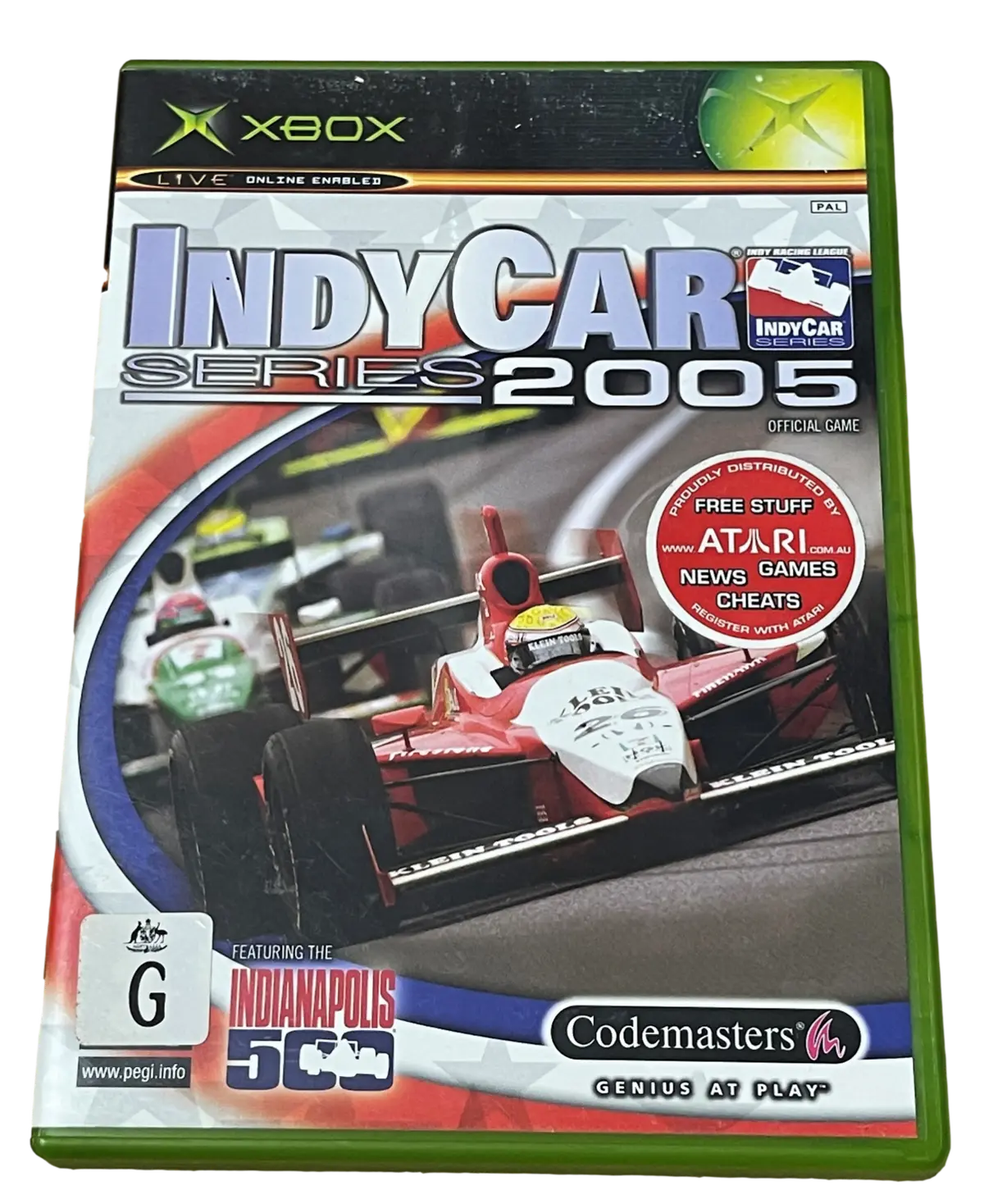 Indy Car Series 2005 Xbox Original Pal *Complete* (Pre-Owned) 1