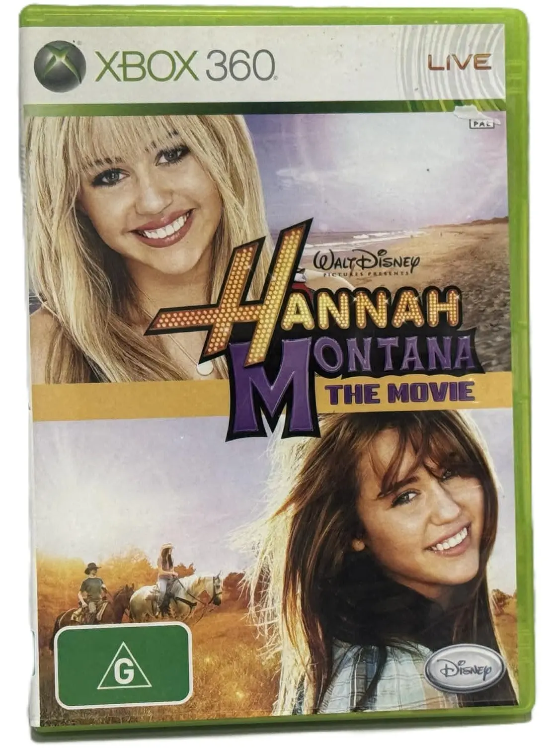 Hannah Montana The Movie Xbox 360 Pal (Preowned) 1