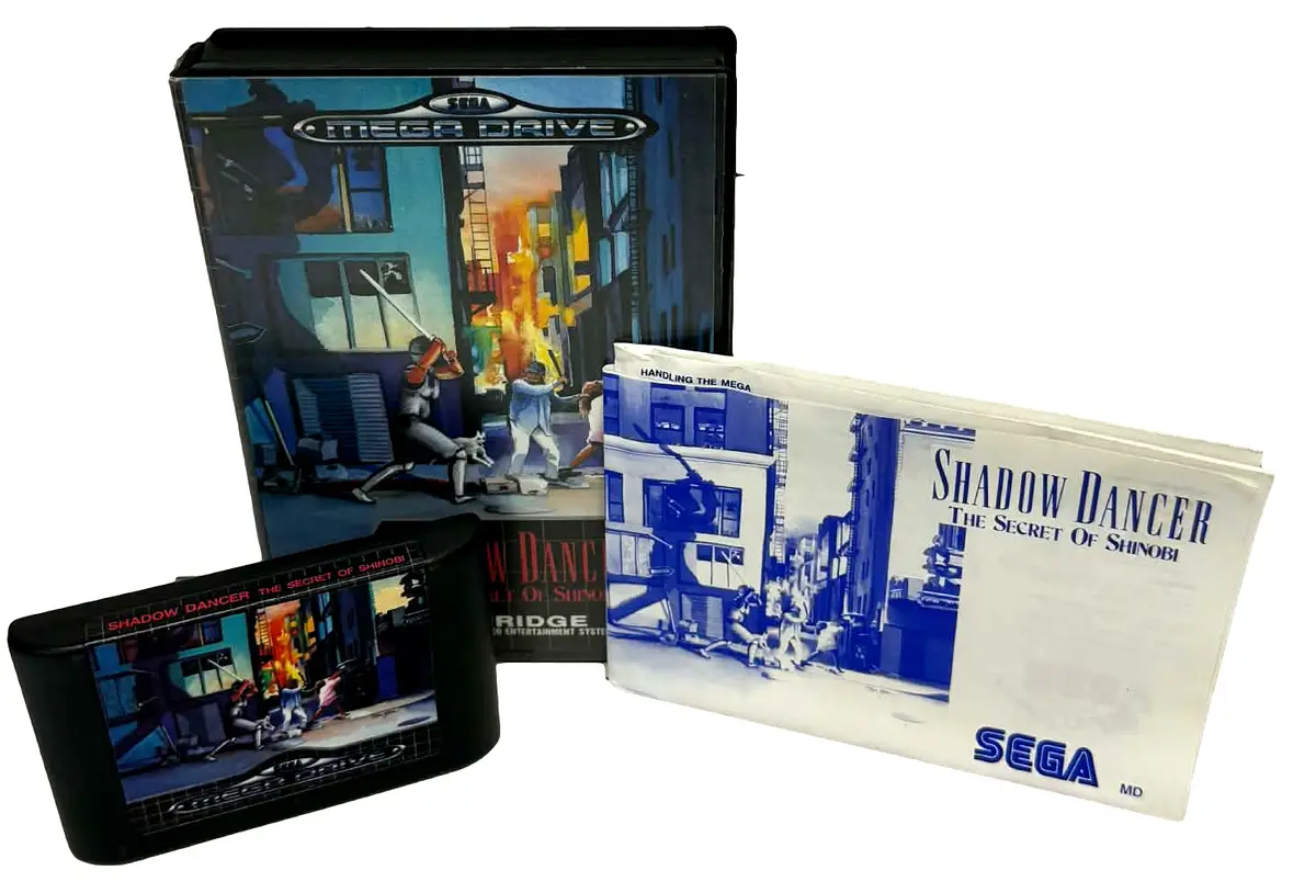 Shadow Dancer The Secret Of Shinobi Sega Mega Drive *Complete* (Preowned) 1