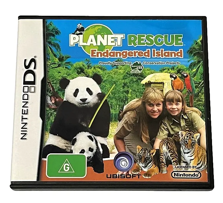 Planet Rescue Endangered Island Nintendo Ds 2Ds 3Ds *No Manual* (Pre-Owned) 2