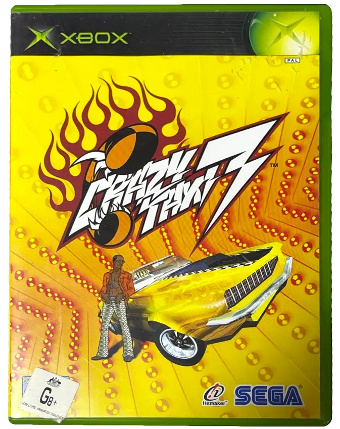 Crazy Taxi 3 Xbox Original Pal *No Manual* (Pre-Owned) 1