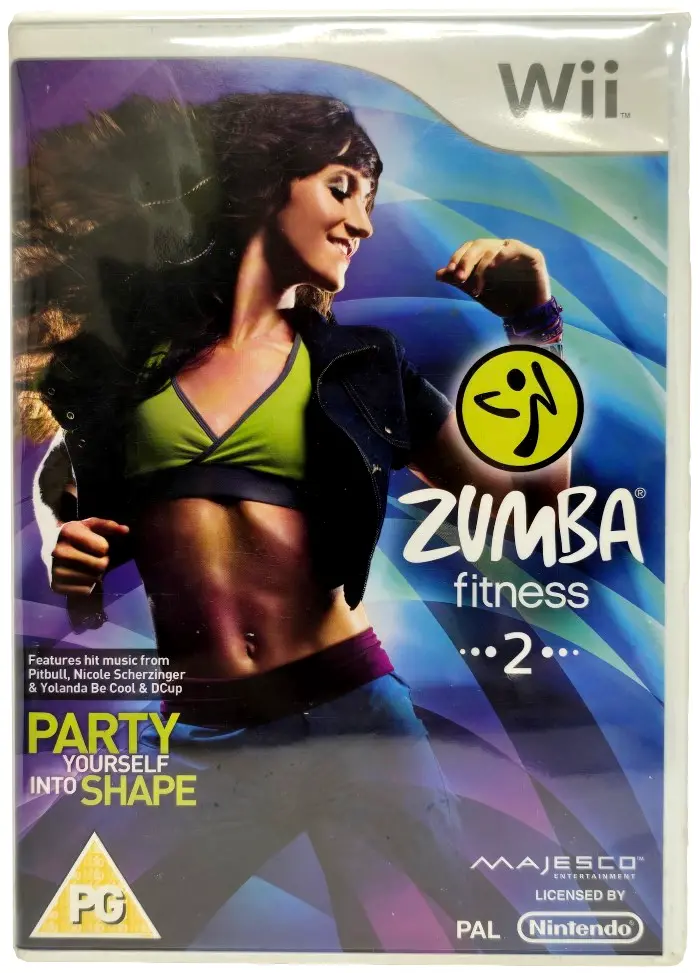 Zumba Fitness 2 Nintendo Wii Pal *Complete* (Preowned) 1