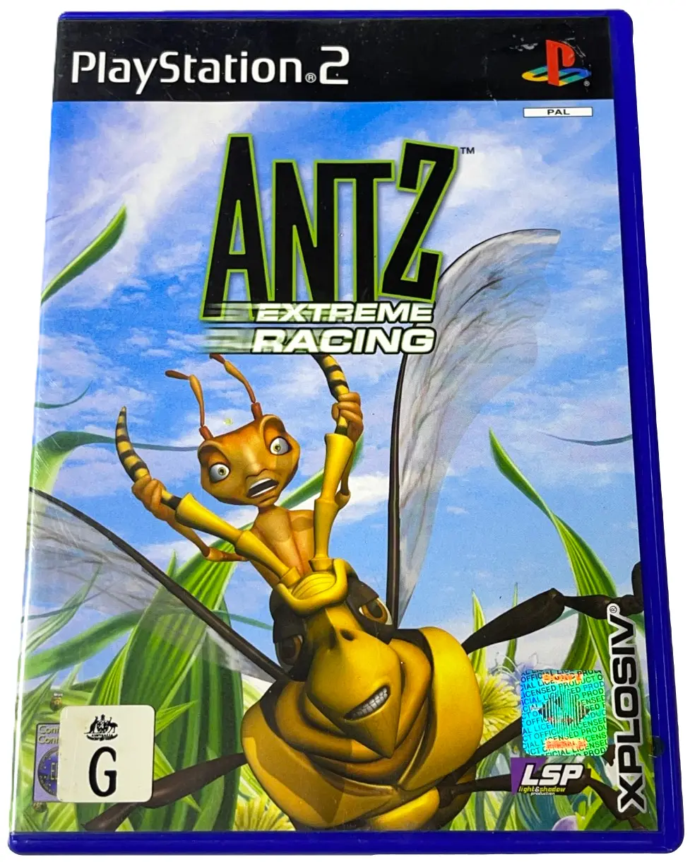 Antz Extreme Racing Ps2 (Platinum) Pal *Complete* Playstation 2 (Pre-Owned) 1