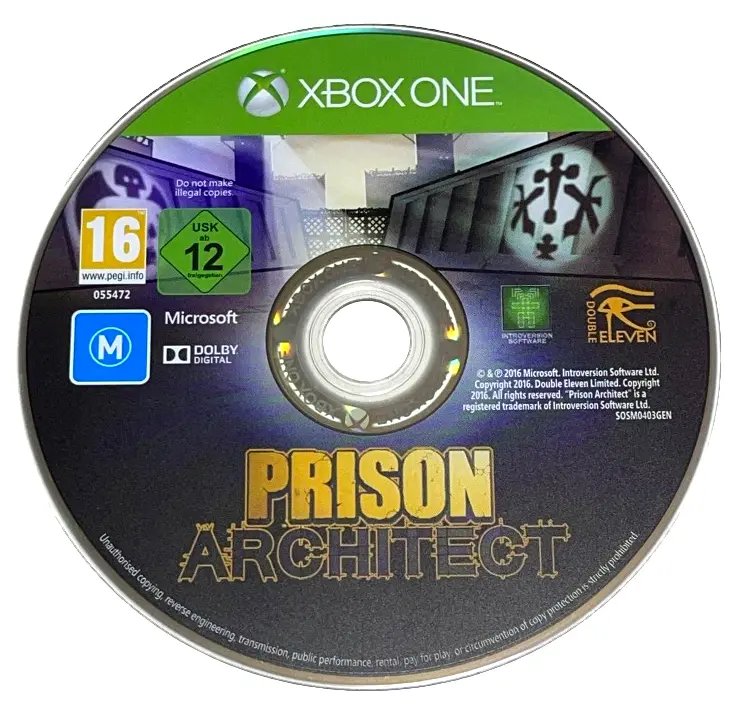 Prison Architect Microsoft Xbox One *Disc Only* (Preowned) 1